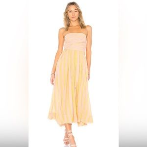 Free People - Strip Me Up Dress - NWOT - strapless